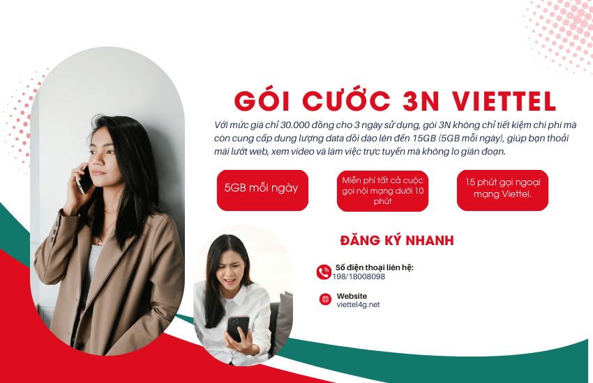 dang ky goi cuoc 3n viettel goi cuoc 3n viettel