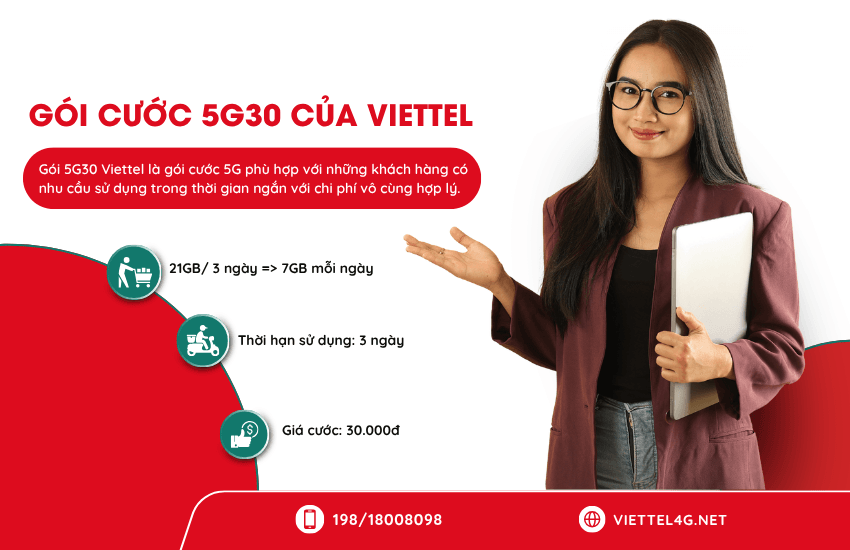 goi cuoc 5g30 viettel