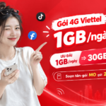 goi 4g cua viettel 1gb ngay