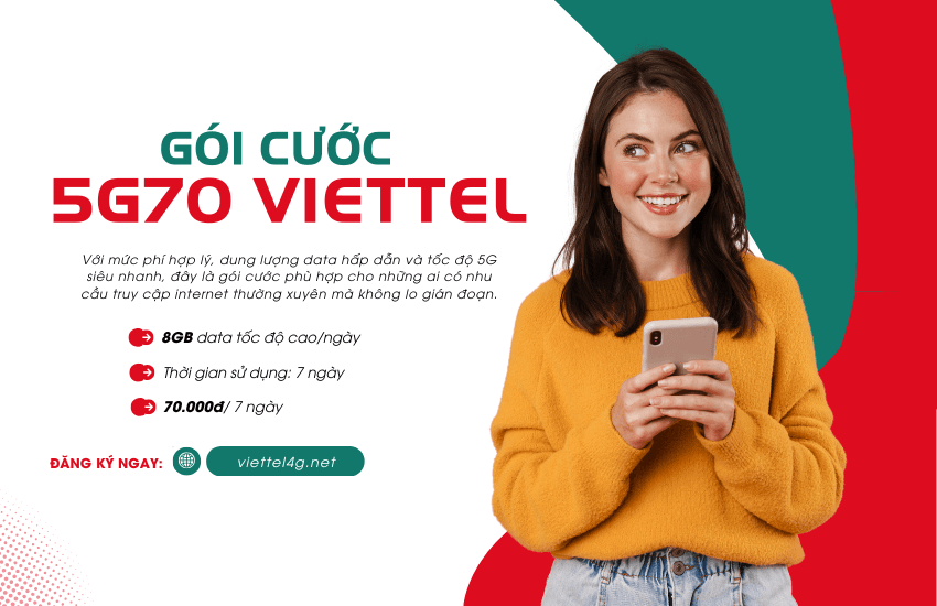 goi cuoc 5g70 cua viettel