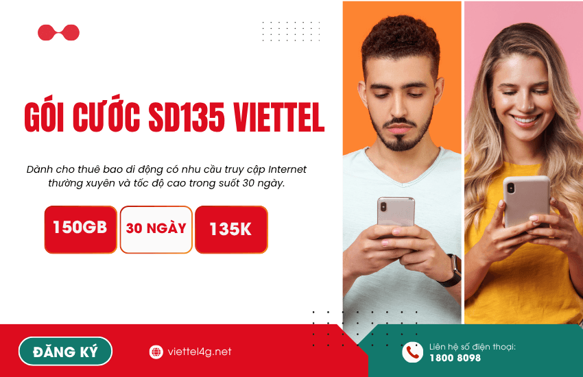 goi cuoc sd135 viettel