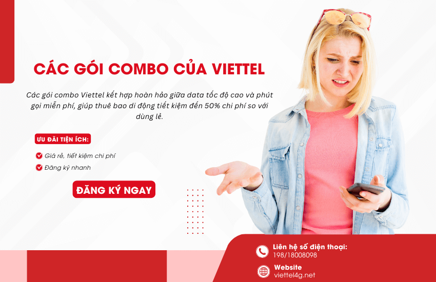 dang ky cac goi combo cua viettel cac goi combo cua viettel