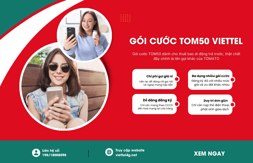 goi cuoc tom50 cua viettel