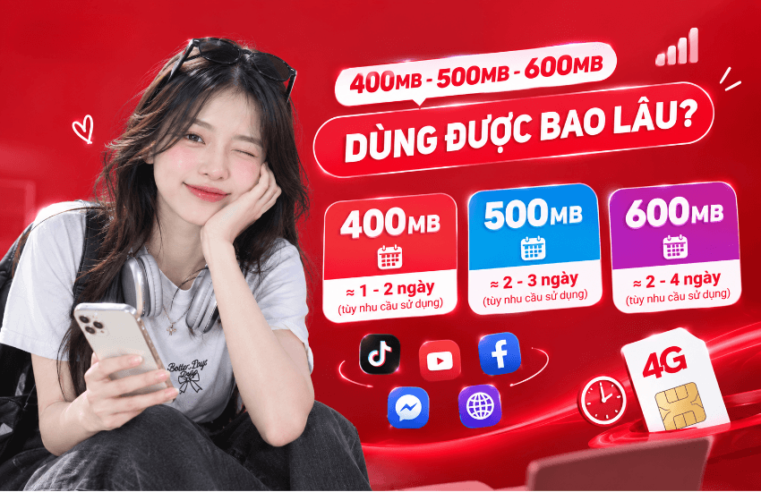 400mb 500mb 600mb dùng duoc bao lau