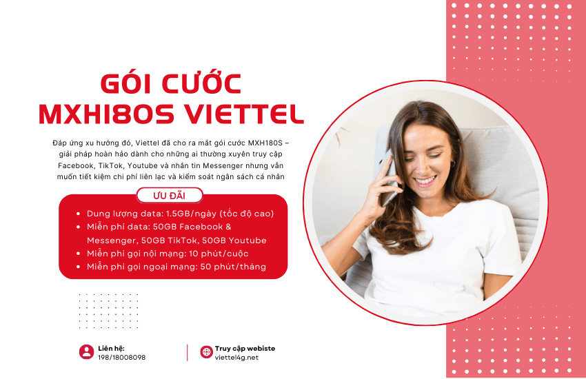 dang ky goi cuoc mxh180s viettel goi cuoc mxh180s viettel