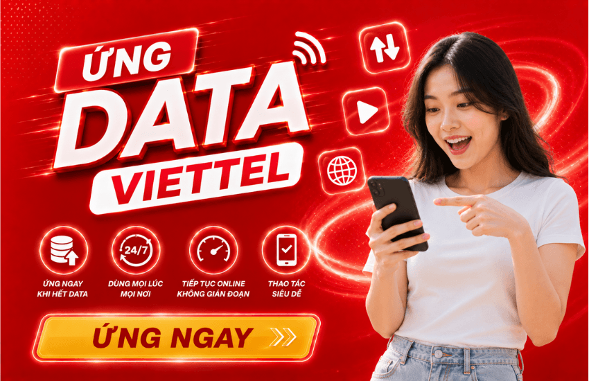 cach ung data viettel ung data viettel