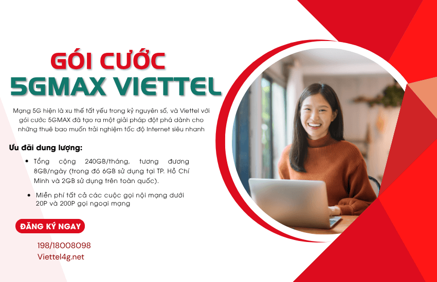 goi cuoc 5gmax cua viettel
