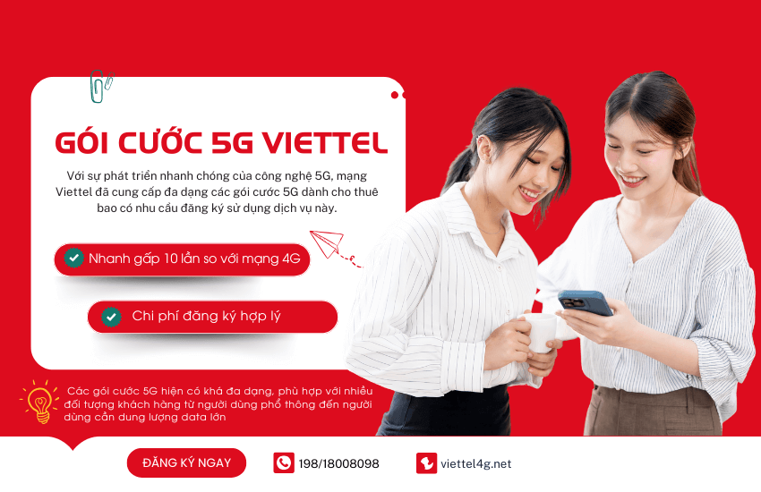 goi cuoc 5g cua viettel