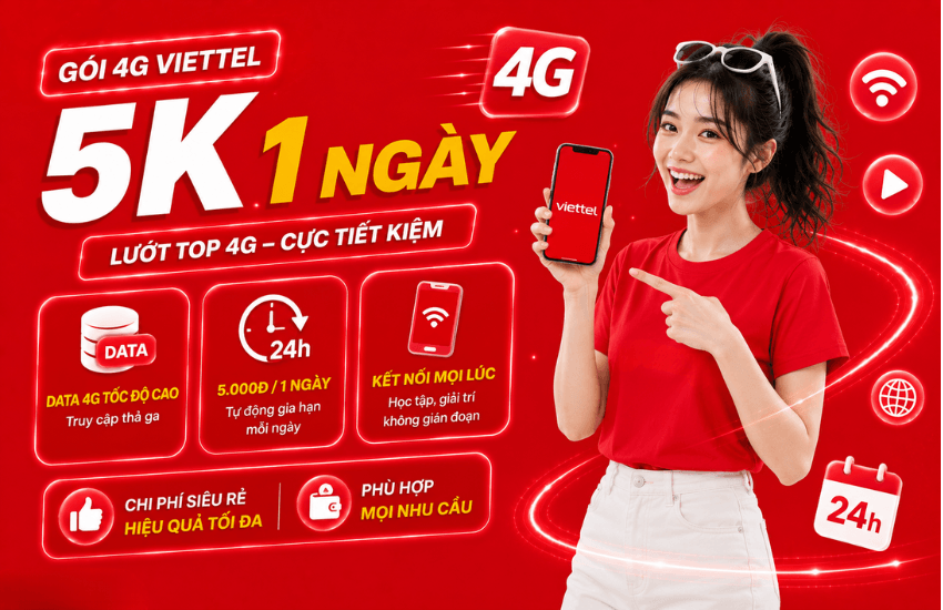 goi 4g viettel 1 ngay 5k