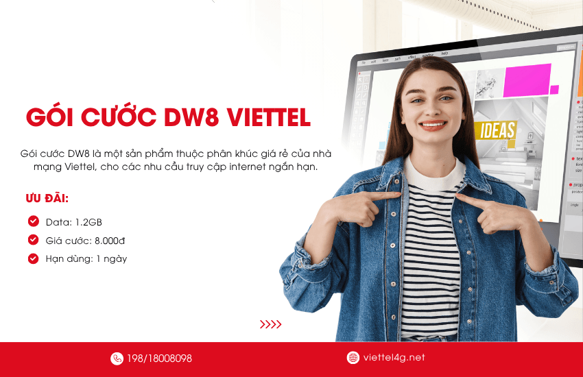 goi dw8 cua viettel