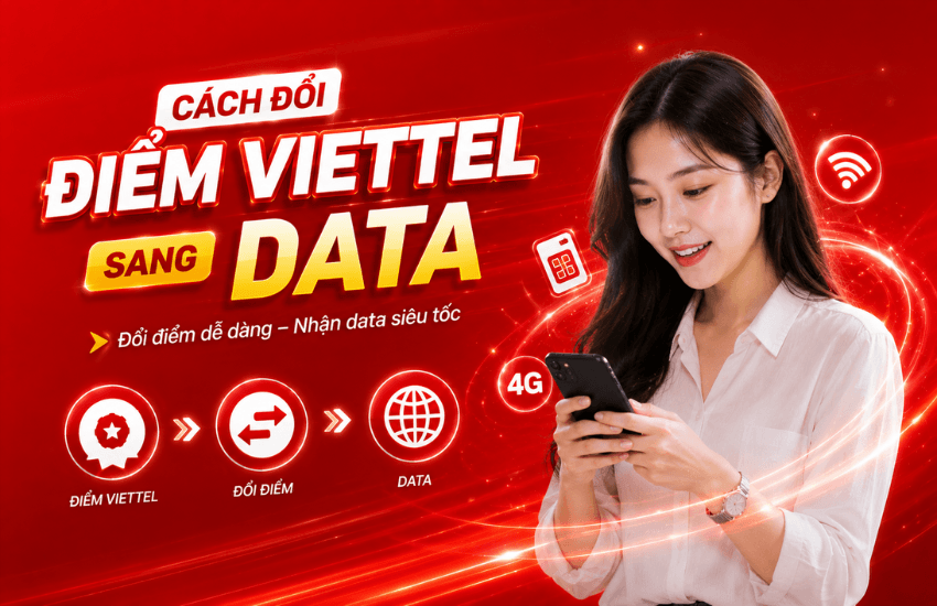 cach doi diem viettel sang data doi diem viettel sang data