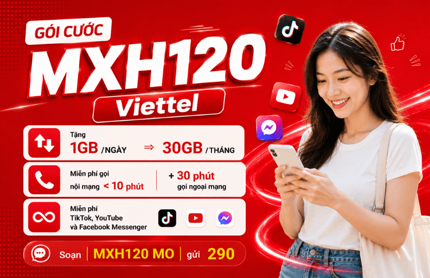 dang ky goi cuoc mxh120 viettel goi cuoc mxh120 viettel