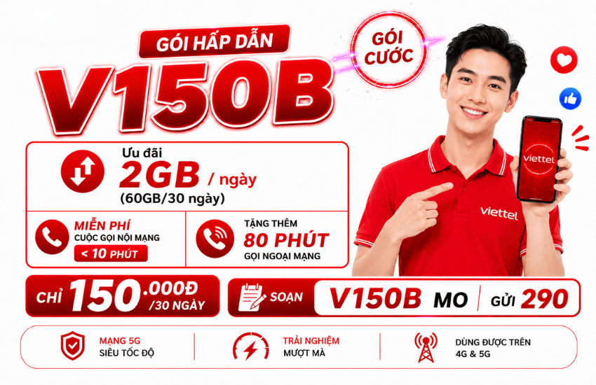 goi cuoc v150b viettel