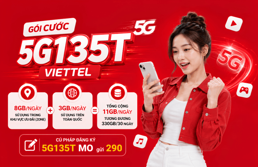 goi cuoc 5g135t viettel