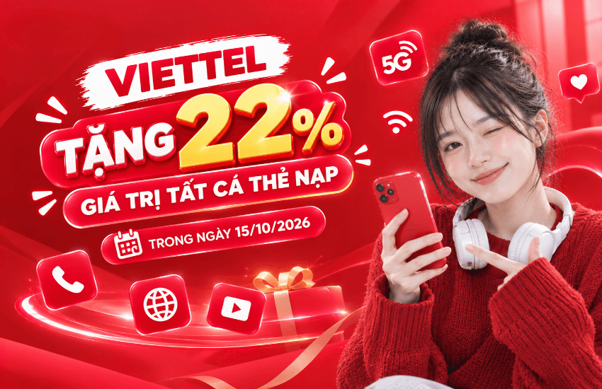 cach nap the viettel nap the viettel